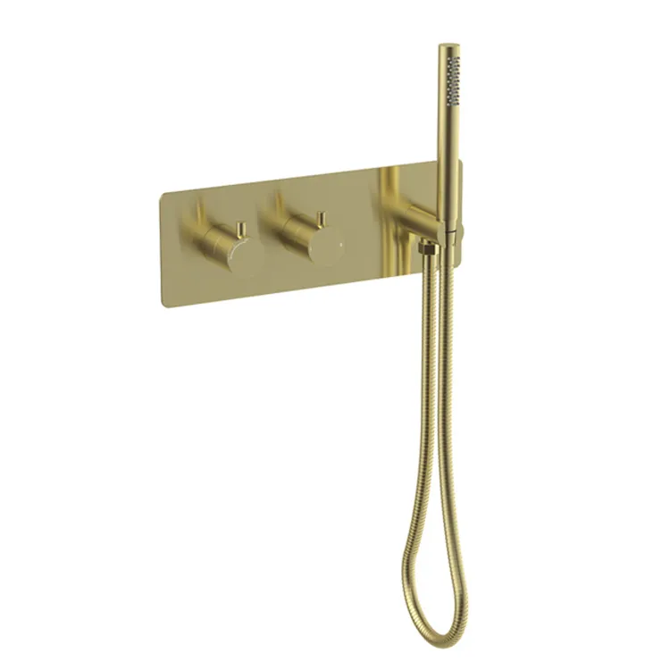 Wall shower set