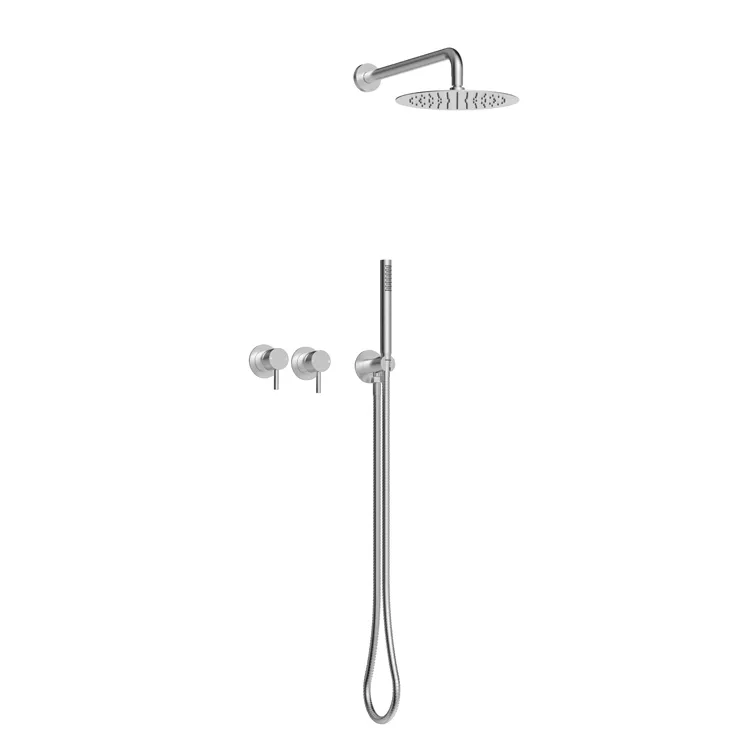 Wall shower set