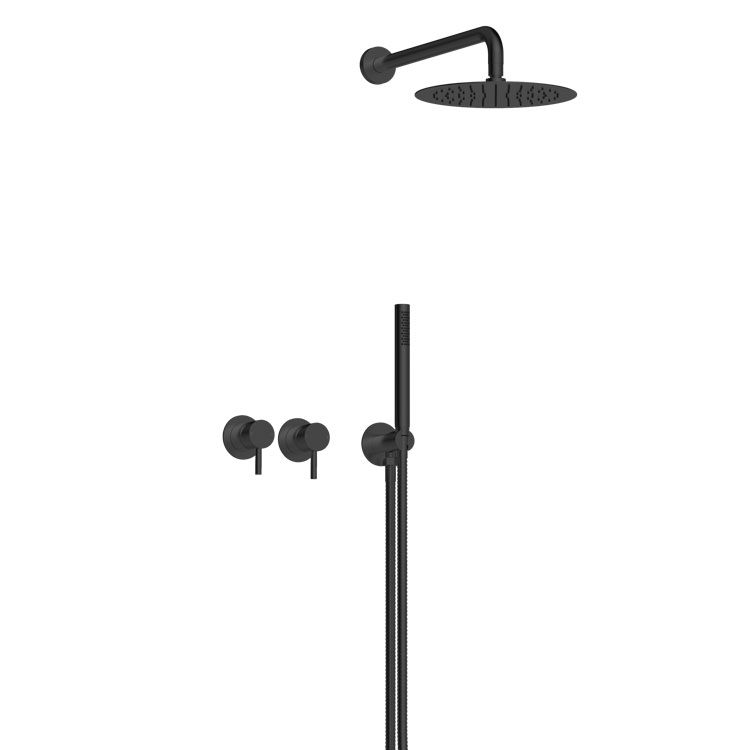 Wall shower set