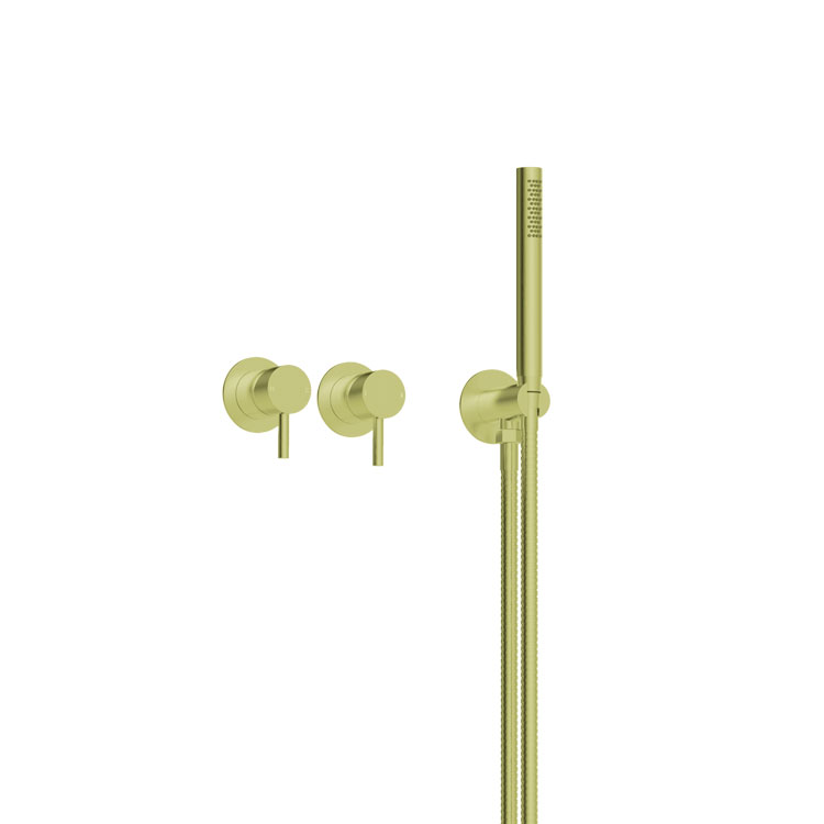 Wall shower set