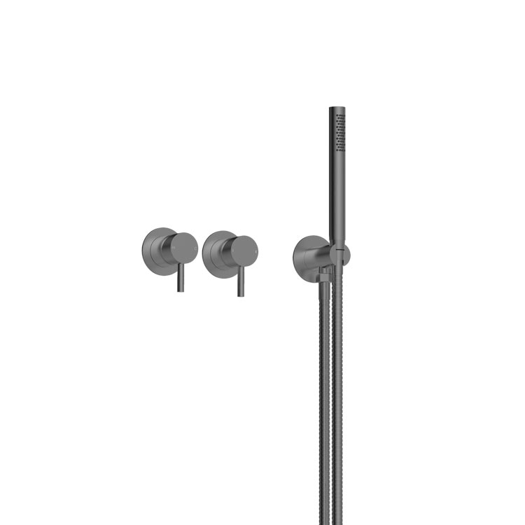 Wall shower set