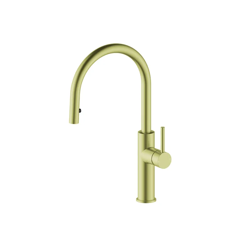 Kitchen Faucet With Concealed Spray Head