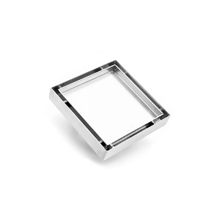 Square tile insert floor drain